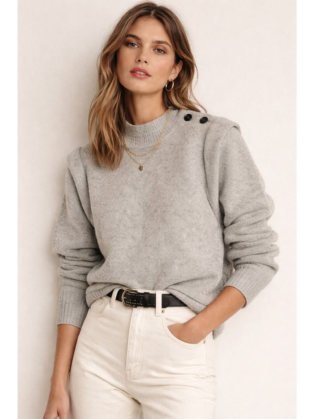 Isabel Marant Étoile “MEERY” Jumper Sweater – Grey | Size 38